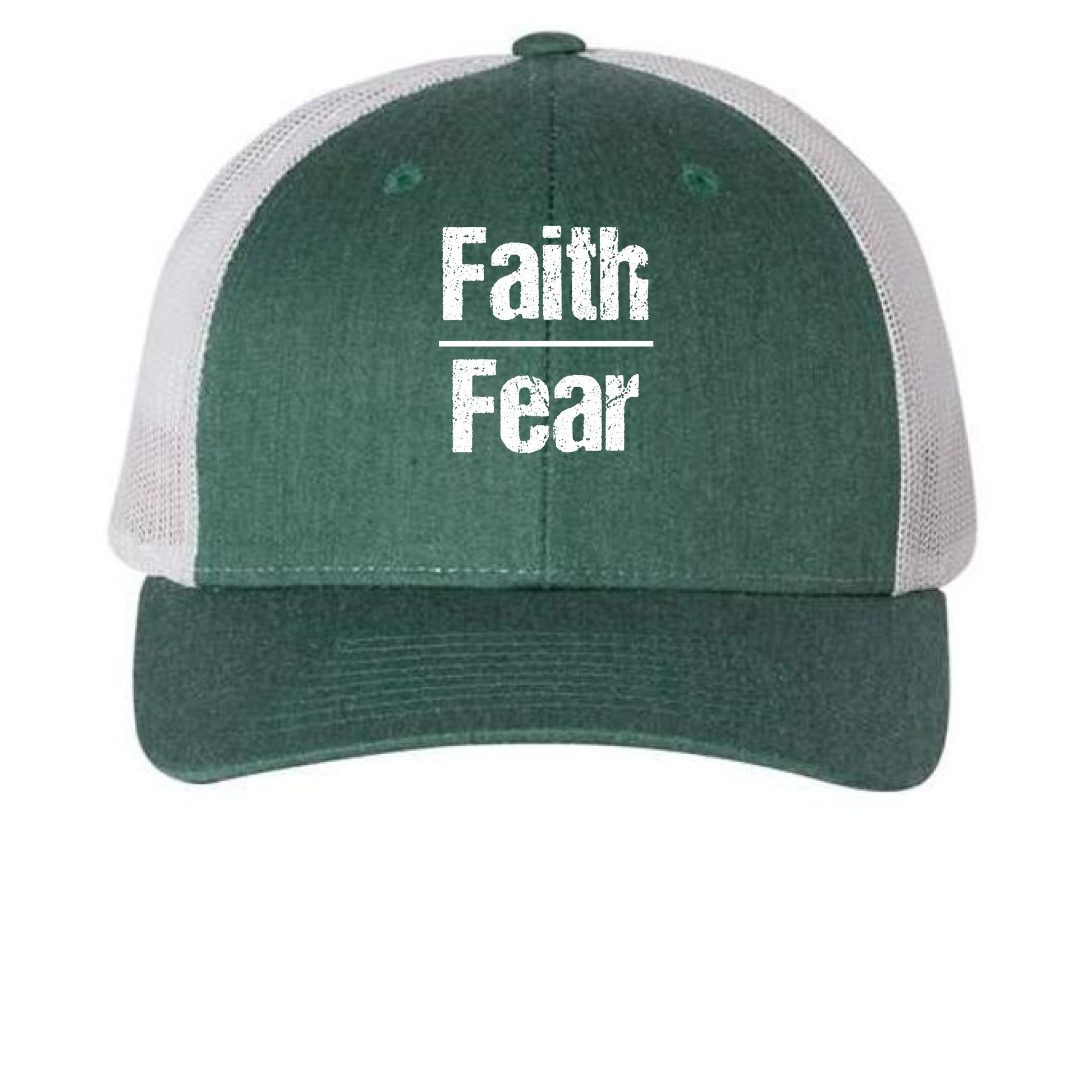 Heather Dark Green/ Silver - FRONT
