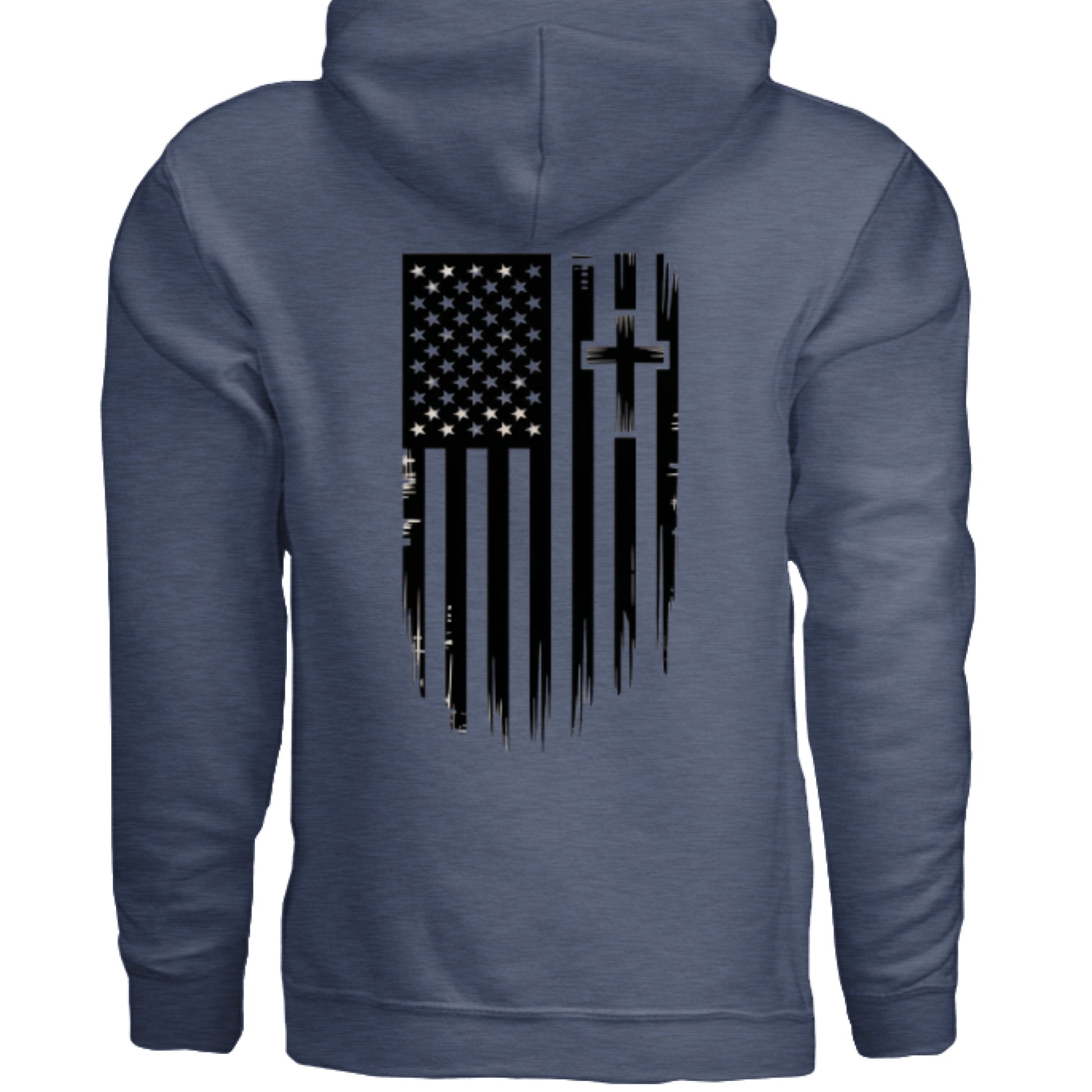 Heather Sport Dark Navy - BACK