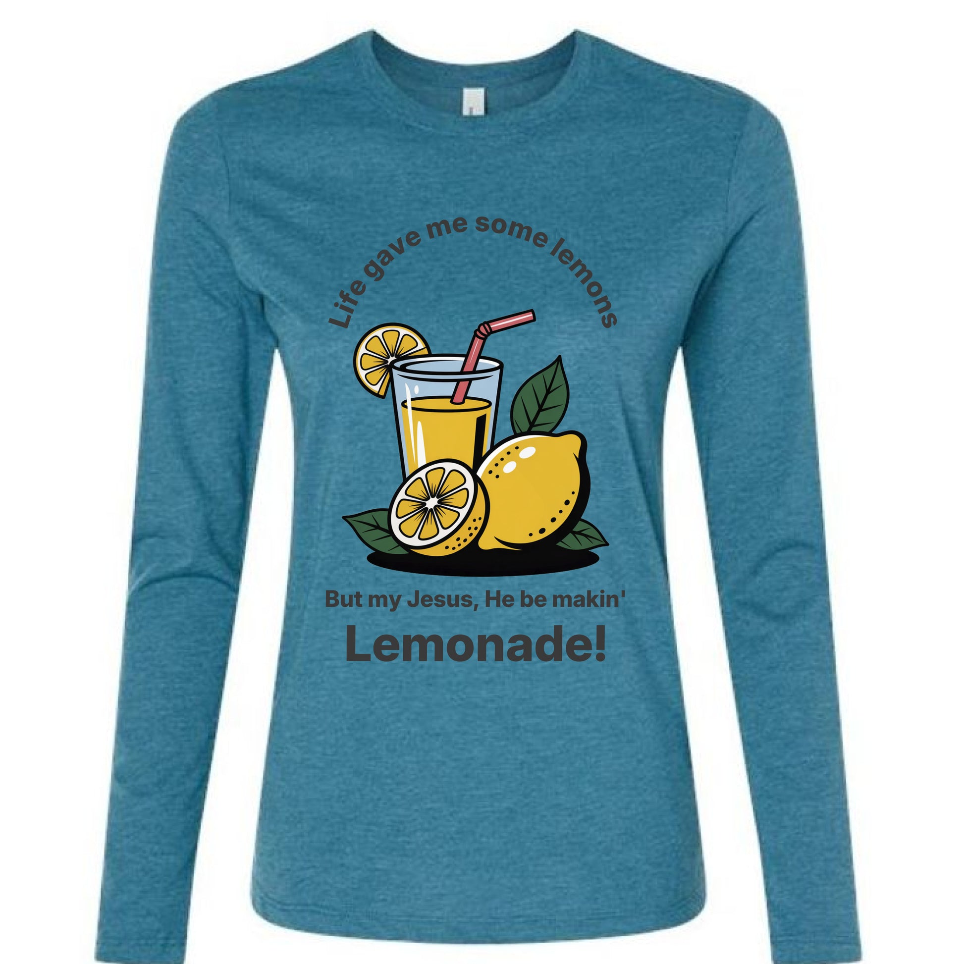 Heather Deep Teal - FRONT